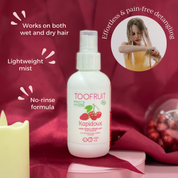 benefits of toofruit detangling spray