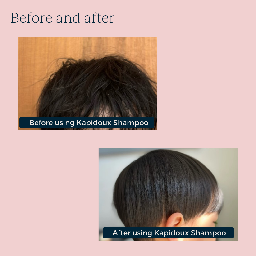 toofruit shampoo before and after use photos