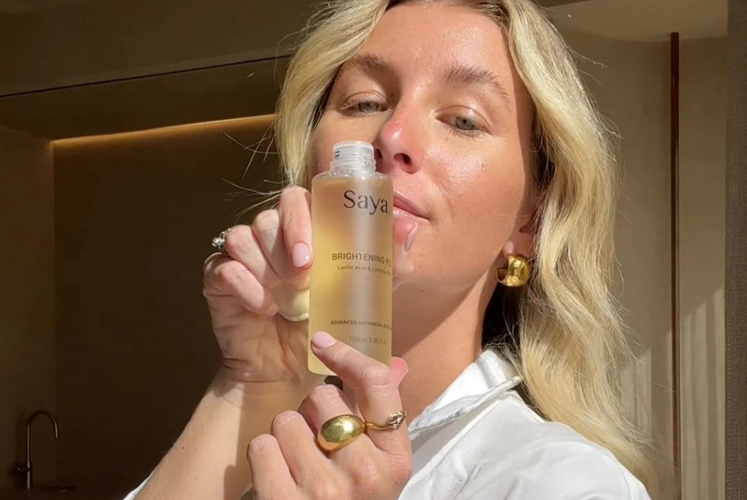 Brightening peel for acne skin