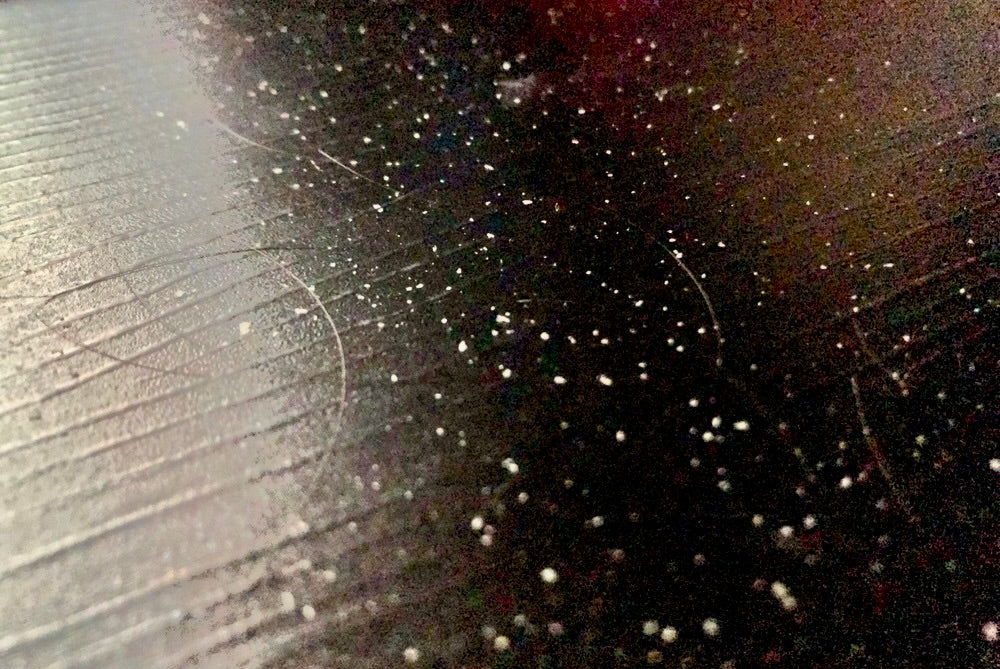 flakes and hair 