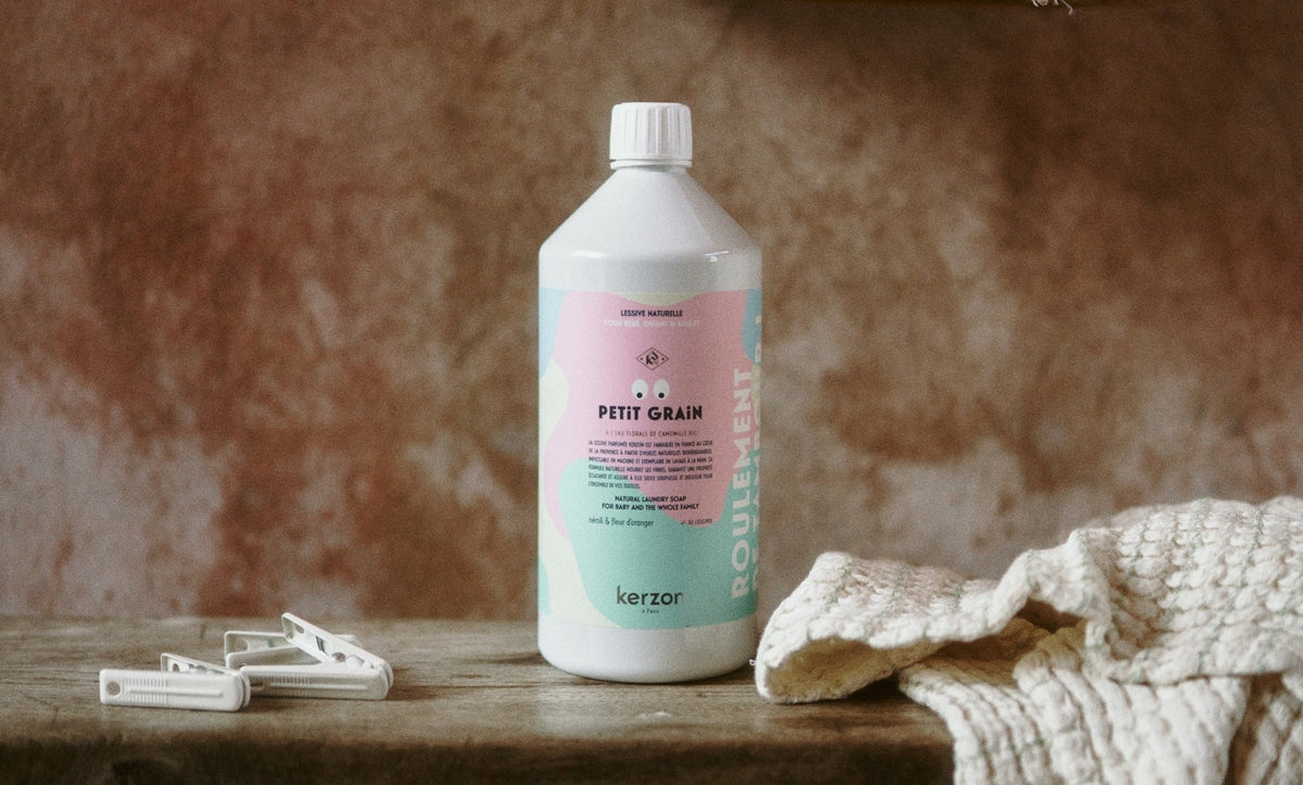 Kerzon laundry soap, indoor drying