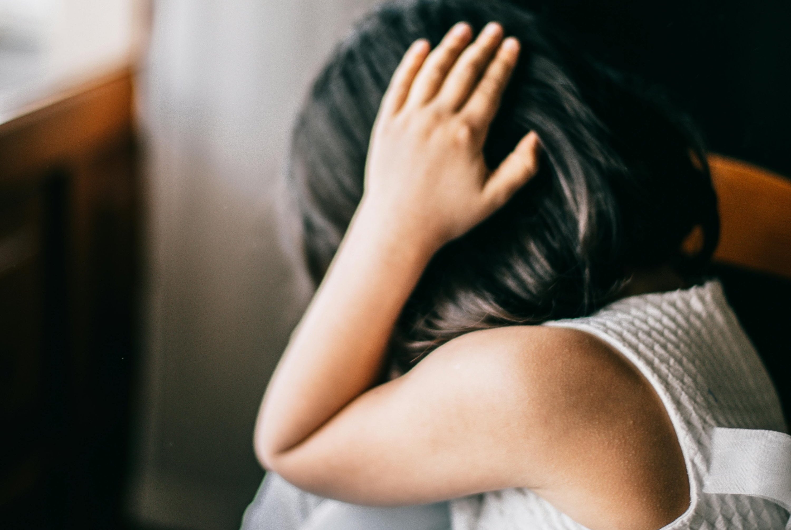 Child feeling stressed