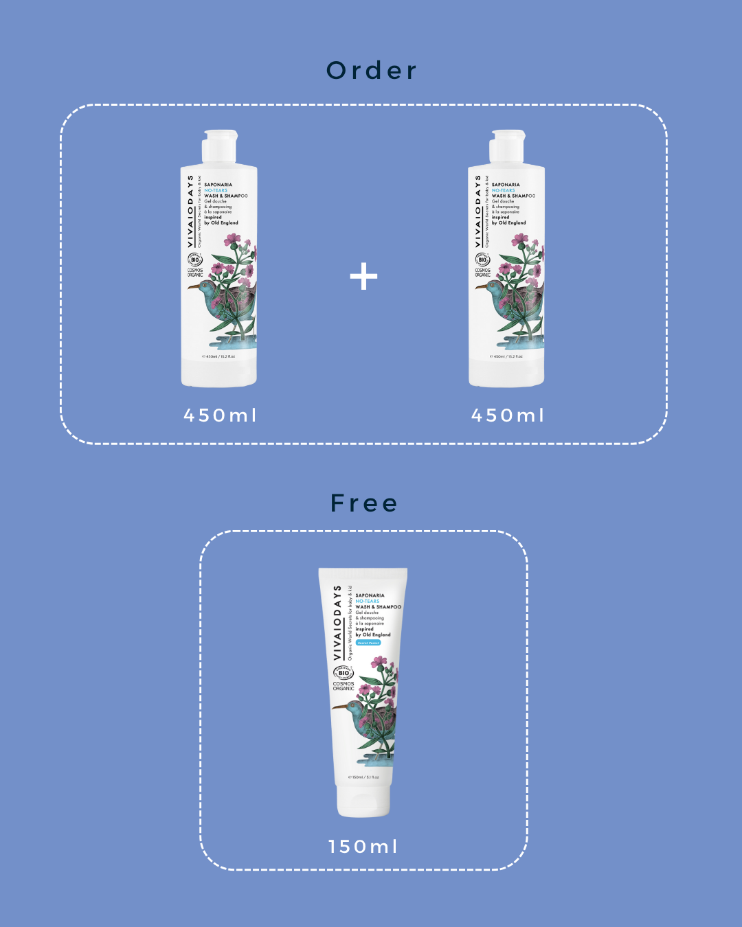 [PREORDER] Vivaiodays Saponaria No-Tears Wash & Shampoo