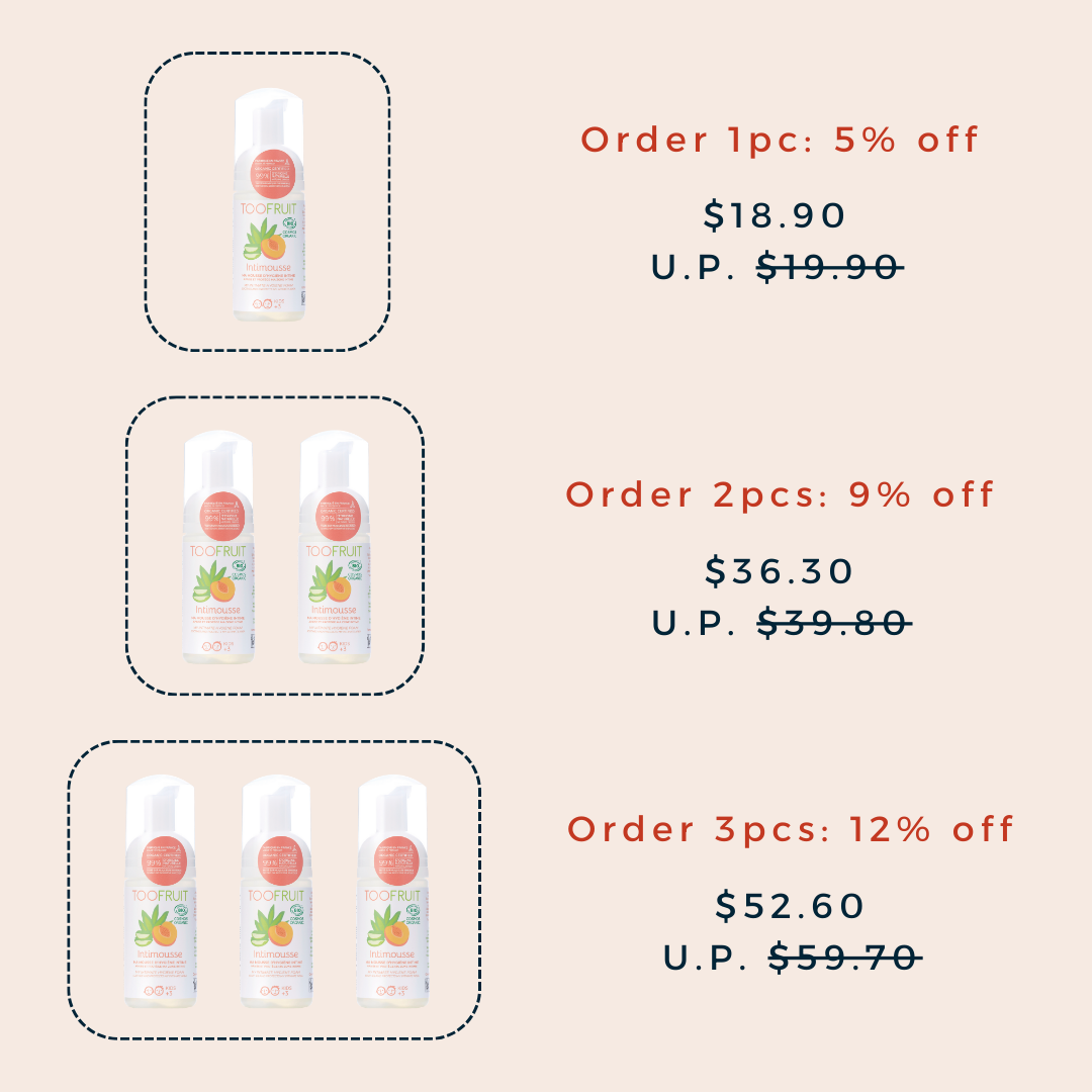 [PRE-ORDER] TOOFRUIT Intimousse | My Intimate Hygiene Foam