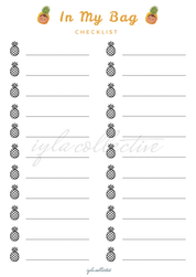 Back To School Checklist (Kids)
