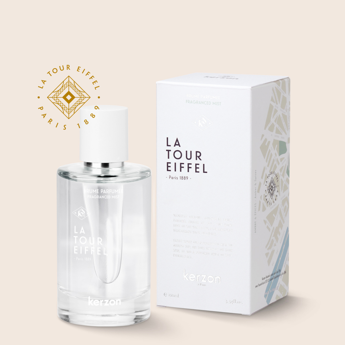 Kerzon Eau de Toilette La Tour Eiffel