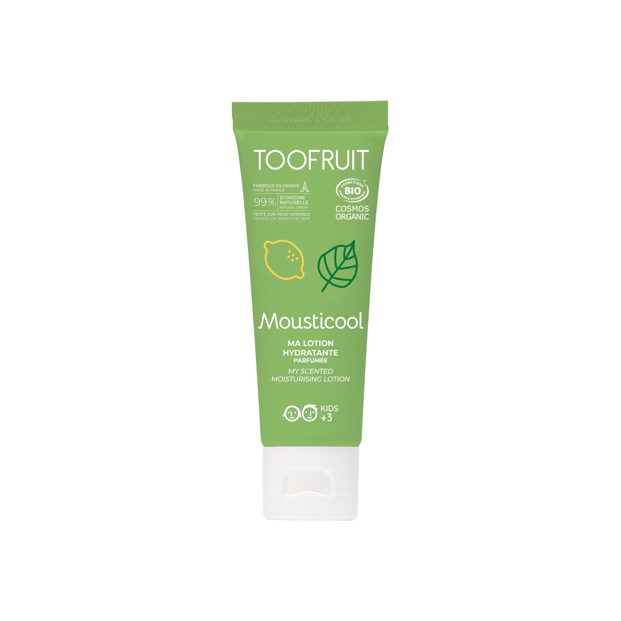 TOOFRUIT Mousticool Ma Lotion hydratante parfumée | My Scented Moisturizing Lotion