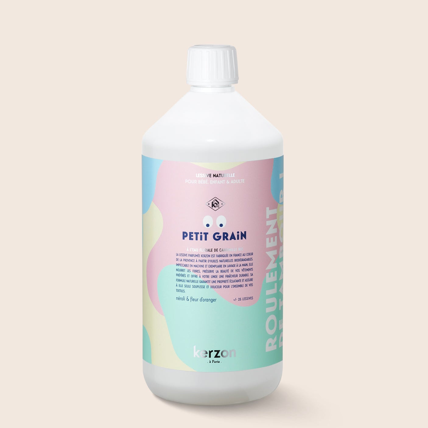 Kerzon Petit Grain multi-purpose laundry soap bottle