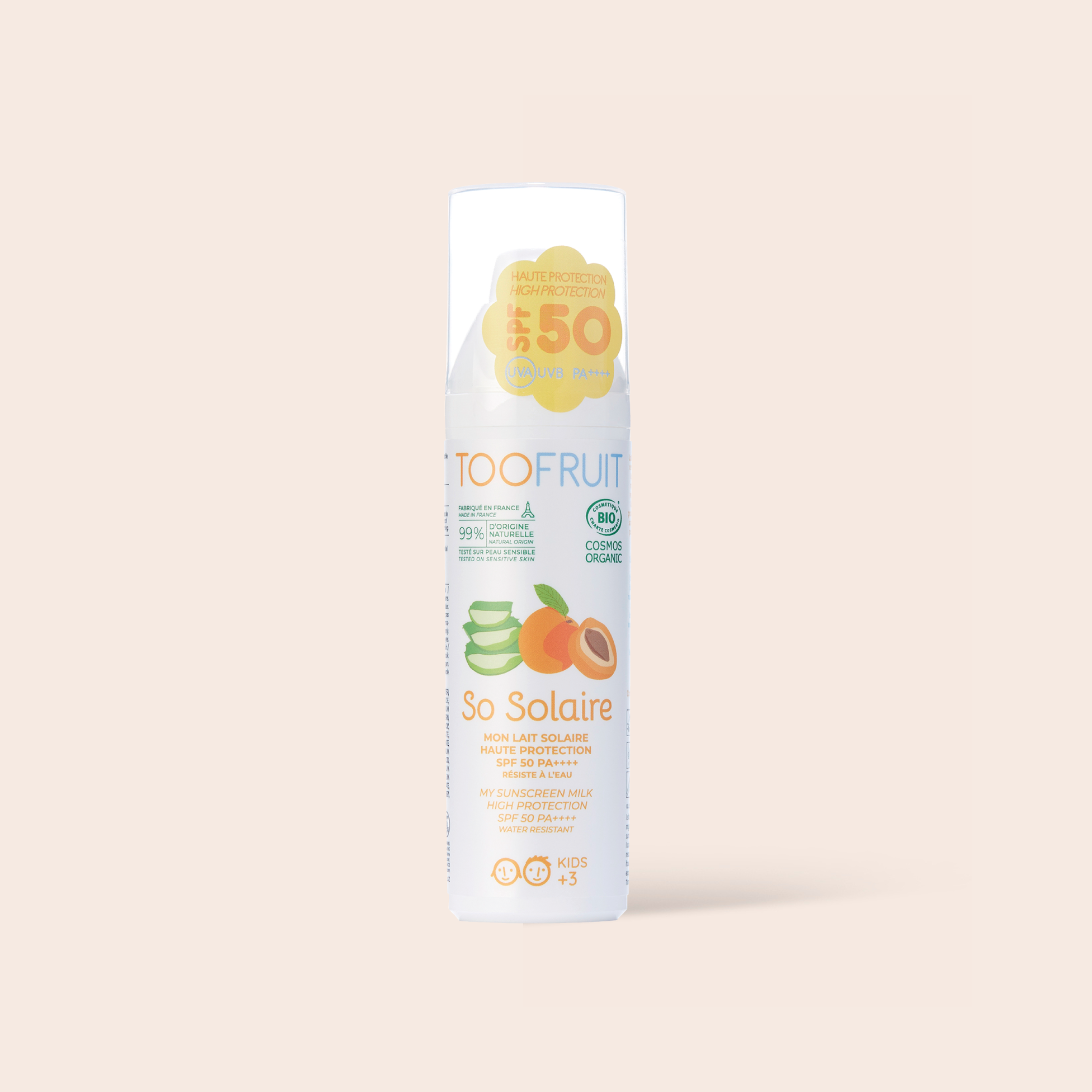 TOOFRUIT So Solaire Mon Lait Solaire | My Sunscreen Milk SPF50PA++++