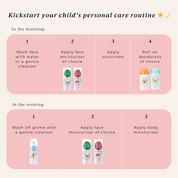 morning and evening routine for kids