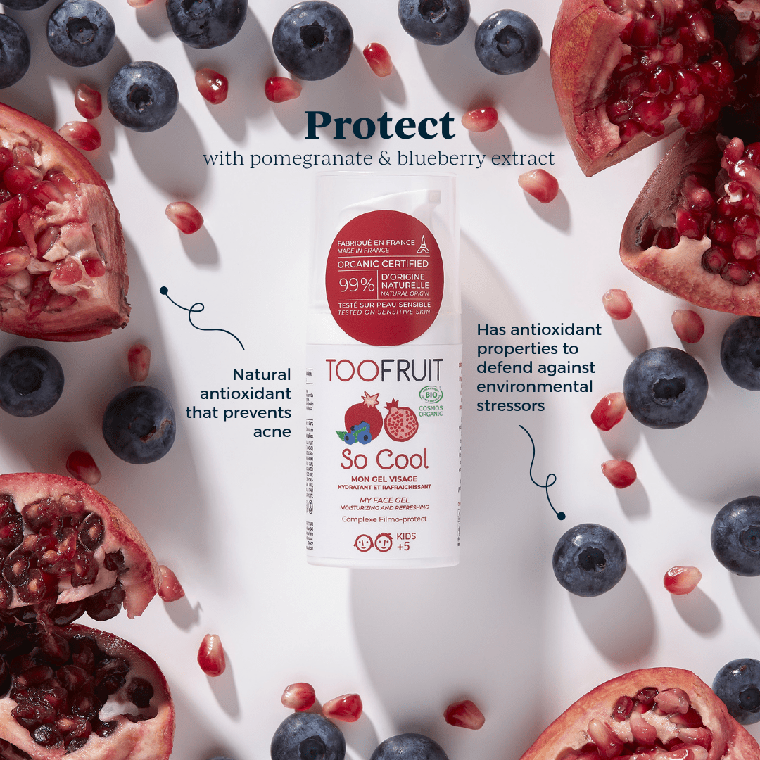 key ingredients in toofruit so cool face gel