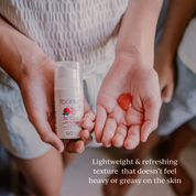 texture of toofruit so cool face gel
