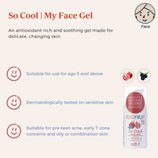 introduction to toofruit so cool face gel