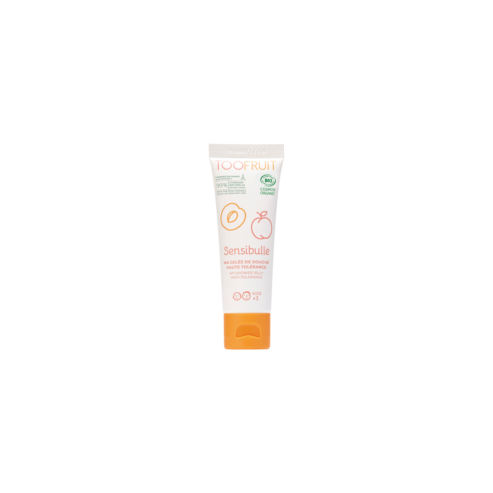 toofruit mini sensibulle shower gel
