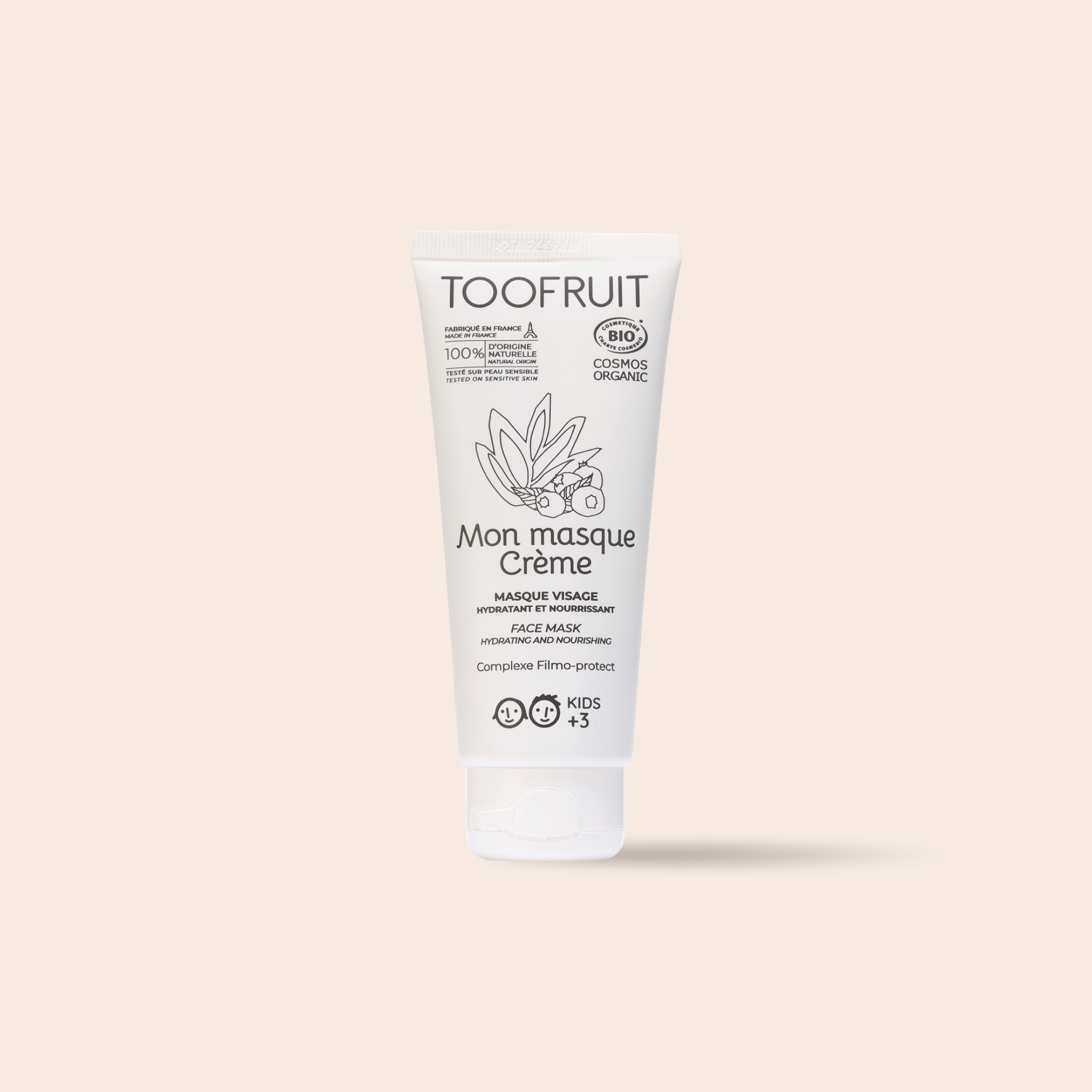 toofruit hydrating cream mask