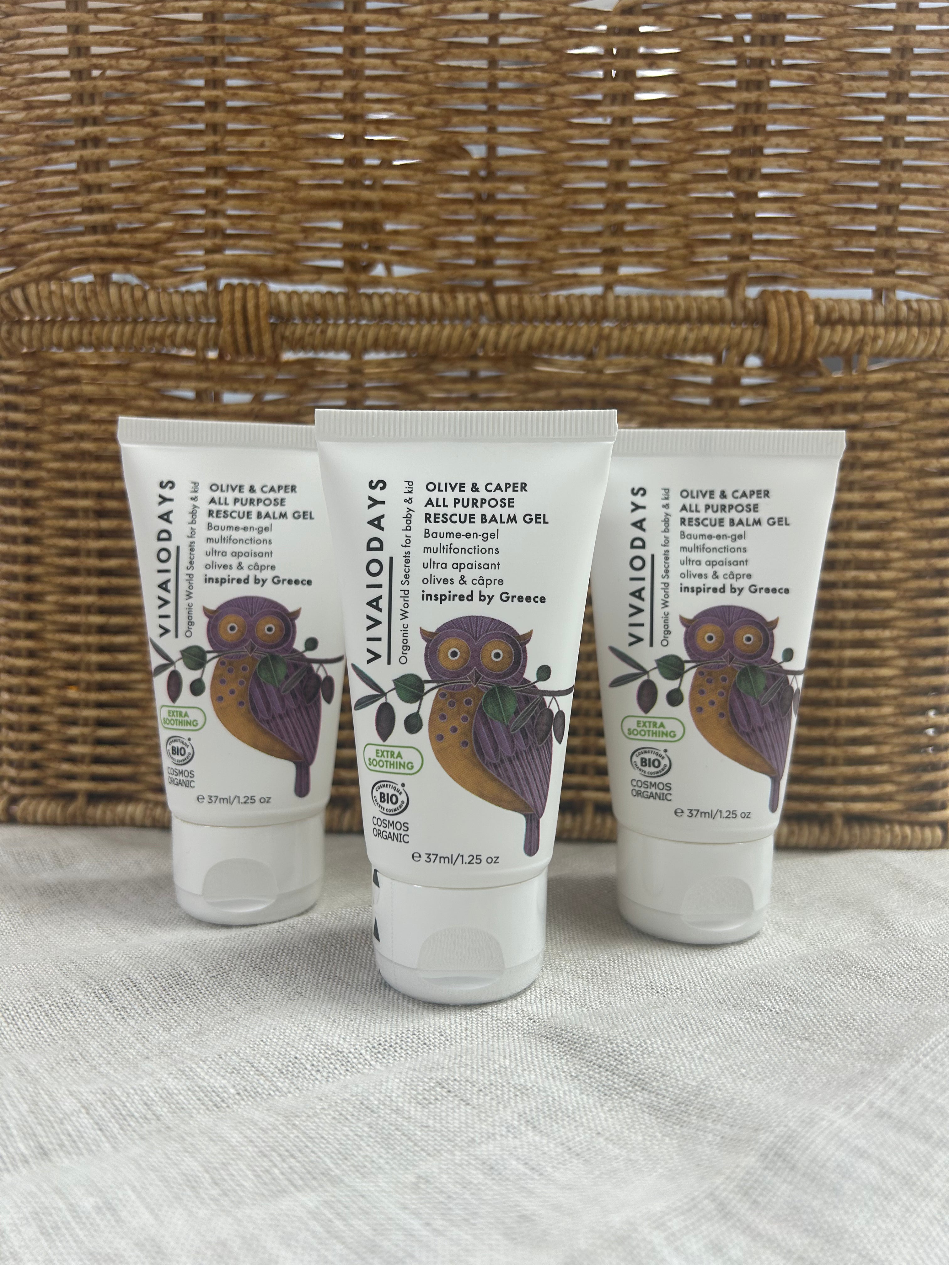 bundle of 3 olive and caper rescue balm gel
