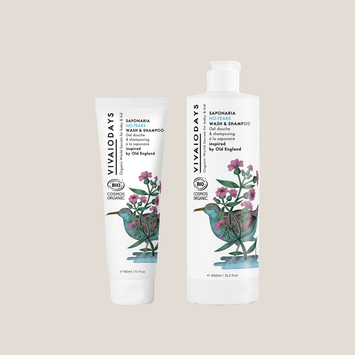 Vivaiodays Saponaria No-Tears Wash & Shampoo